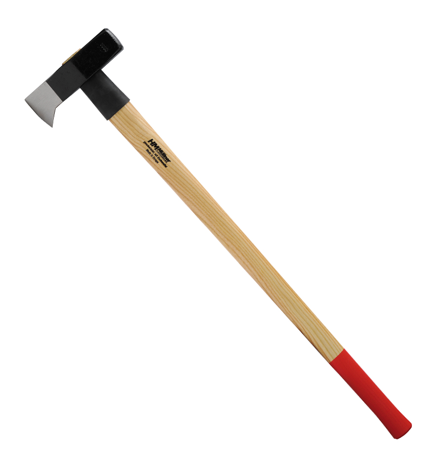 Plattenhammer PB 1,50 Kg - Eckiger Hammer Mit Gummiaufsatz & Holzstiel