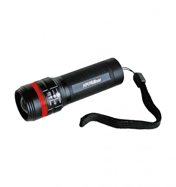 LED-Stabtaschenlampe mit Zoomfunktion, 100mm