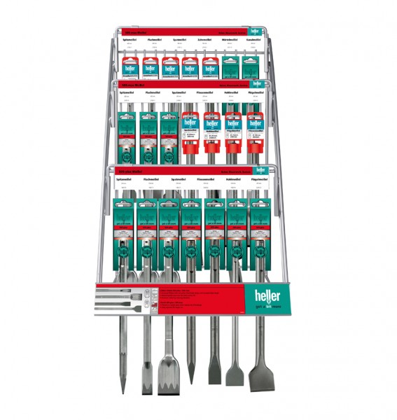 SDS-max und SDS-plus Meißel-Modul, 45-tlg.