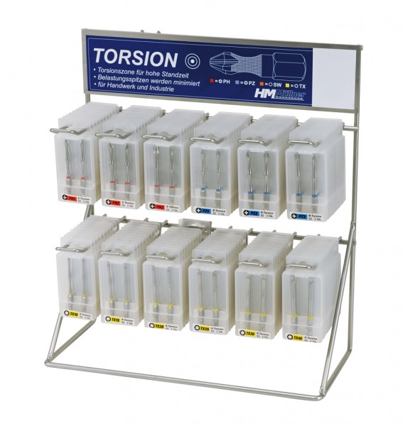 Torsion-Bits Display, Serie 42000, lange Ausführung