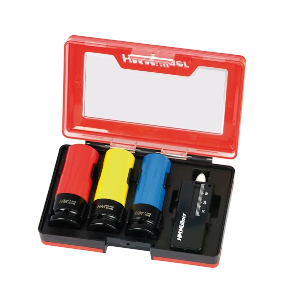 Kraft-Steckschlüsseleinsatz-Set, 5-tlg.