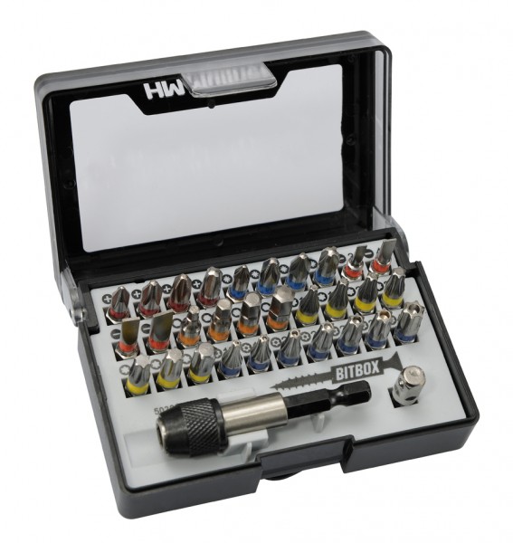 PZ/PH/FL/SW/TX/TXB-Bit-Box, 32-tlg.