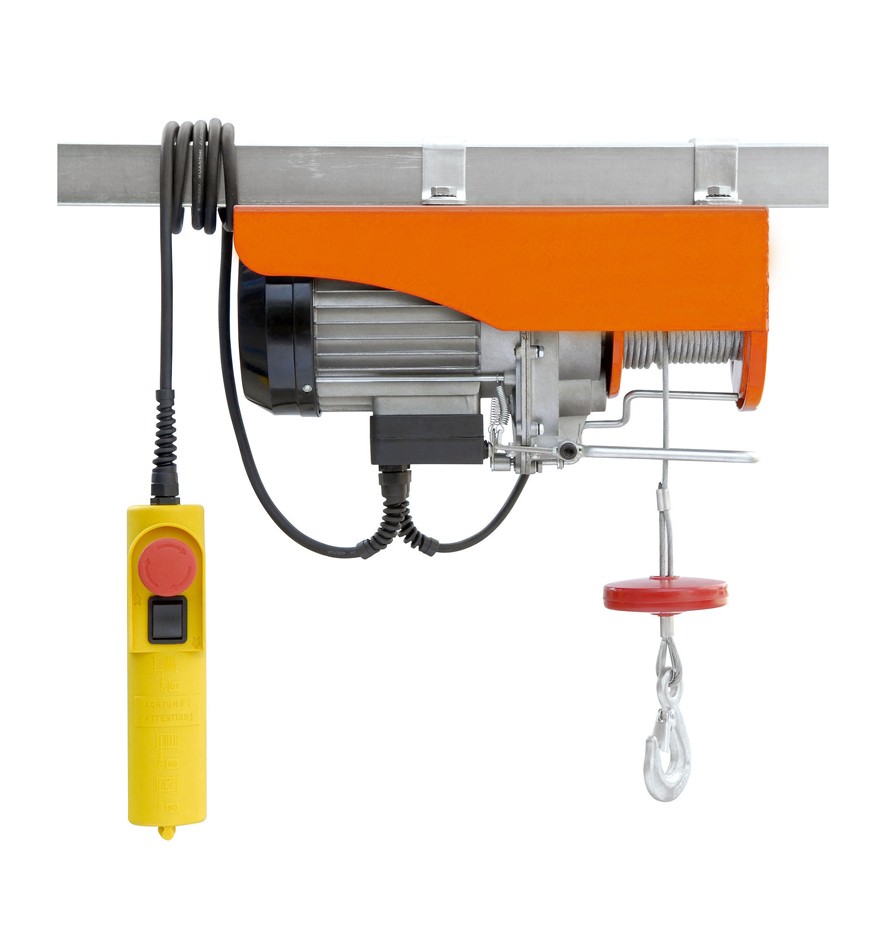 Elektrische Seilwinde 600 Kg  18 Meter Seil 