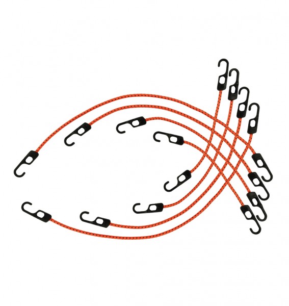 Gepäckspanner-Set, 8-tlg., mit Grifflochhaken